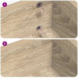  Ljepljiva Pokrivač za Vijake 12 pcs Sonoma hrast Ø 20 x 0,5 mm | shoptok.hr