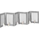  Vrata za pse s postoljem 6 pcs Siva sonoma 60 x 80 cm | Eponuda.ba