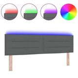  LED uzglavlje s modernim izgledom tamnosivo 80 cm tkanina | shoptok.hr