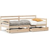 vidaXL Dnevni krevet s ladicama bez madraca 90x200 cm masivno drvo | shoptok.hr