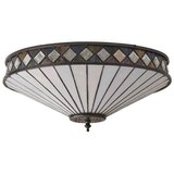 Endon 64145 - plafonska svetiljka tiffany fargo 2xE27/60W/230V, prečnik 41,5 cm | Eponuda.com