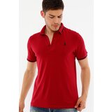 Dewberry T8586 MEN'S POLO NECK T-SHIRT-BURGUNDY | ePonuda.com