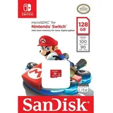 microSDXC za Nintendo Switch 64GB, do 100MB/s branje, 90MB/s pisanje, U3, C10, A1, UHS-1 SDSQXAO-128G-GNCZN