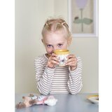Bloomingville Mini Rumena/kremno bela otroška skodelica iz kamenine 150 ml Celebrate – | Shoptok.si