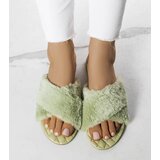 Gemre Green flip-flops with fur Karsyn | shoptok.hr