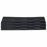 The Living Store Komplet brisač 15-delni z držali za lonce črn bombaž - Komplet Brisač, (21418158) | Shoptok.si