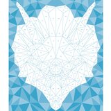 Janod kreativni set za izradu geometrijskih mozaika dinosaurs | shoptok.hr