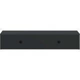 Stolna montirana na zid Crna 87,5 x 34,5 x 17 cm | shoptok.hr
