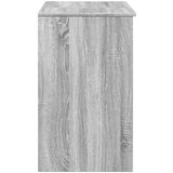 vidaXL Toaletni stolić s ogledalom siva boja hrasta 73 x 46,5 x 120 cm | shoptok.hr