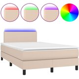  s oprugama i madracem LED 120x190 cm umjetna koža | shoptok.hr