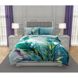 Esposa OBOJESTRANSKA POSTELJNINA 200/200 cm saten zelena | Shoptok.si