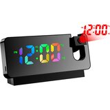 CUTEFUN projekcijska LED budilka z ogledalnim zaslonom, temperaturo in dremežem | Shoptok.si