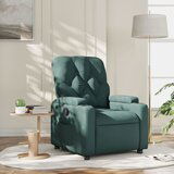 Maison Chic Naslanjač - Relax naslanjač iz temno zelenega blaga, (22061211) | Shoptok.si