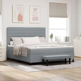  vzmetnica za posteljo s klopi v svetlo sivi barvi 180x200 cm, (22083179) | Shoptok.si