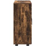 vidaXL kreveta dimljeni hrast 55.5 x 29 x 100 cm konstruirano drvo | shoptok.hr