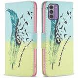 INORCO Denarnica, zaščitna preklopna torbica za telefon za Nokia G42, ovitek s stojalom, PU usnje z vzorcem, (22033409) Cene