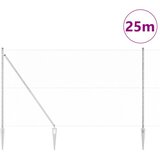  Heksagonalna ograda s stubom 25 x 1,6 m Pocinčani čelik Srebrna | shoptok.hr