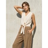 Sinsay Wide leg hlače s viskozom | shoptok.hr