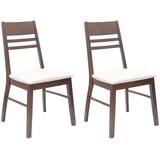  Trpezarijske stolice 2 pcs Svijetlosmeđa 43 x 54 x 89 cm | shoptok.hr