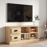 vidaXL TV omarica sonoma hrast 102x35,5x47,5 cm inženirski les Cene