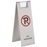 vidaXL Sklopivi znak za parking od nehrđajućeg čelika cijene