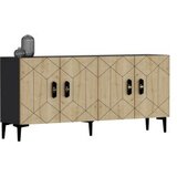 Hanah home komoda cross KB150 anthracite sapphire oak | ePonuda.com