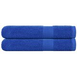  Brisače 2 kos modra 100x200 cm 360 g/m² 100% bombaž, (21822872) | Shoptok.si