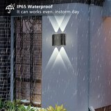  Brilagi - LED spoljašnje zidno svetlo FLAREBOX LED/4W/230V crno IP65 | Eponuda.com