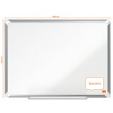 Nobo Premium Plus emajlirana magnetna bela tabla, 600x450mm, bela Slike