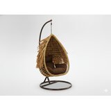  Viseća fotelja Aztec (naraven/smeđa) | shoptok.hr