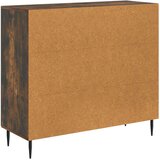  Strani šal Dimljen hrast 89 x 34,5 x 80 cm Inženirski les, (5000217535) | Shoptok.si