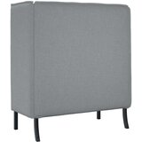 SOFA s visokim naslonom 101cm Svjetlosiva tkanina | shoptok.hr