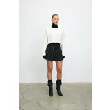 VATKALI Pleated mini short skirt - Padded edition