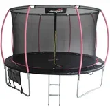 trampolin max trampolin 14ft črn in roza