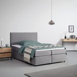 Bessagi Home Postelja Boxspring Melina, Siva, Z Nadvložkom, 140x200 Cene