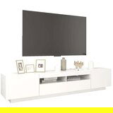 vidaXL TV ormarić s LED svjetlima bijeli 200 x 35 x 40 cm | shoptok.hr