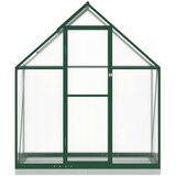 vidaXL Rastlinjak z okvirjem zelen 169x58x202 cm aluminij | Shoptok.si
