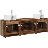  Set ormarića za kupaonicu 3 kom. Staro drvo 62,5 x 44,5 x 50 cm | shoptok.hr