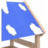  Igraći Toranj Smeđa 110.5 x 52.5 x 215 cm Čvrsto borovo drvo | shoptok.hr