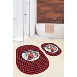 Mila Home Rdeče/črne kopalniške preproge v kompletu 2 ks 60x100 cm Full Ride – Cene