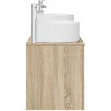  Set namještaja za kupaonicu 3 kom. Hrast sonoma Smeđa 49,5 x 44,5 x 65,5 cm | Shoptok.si