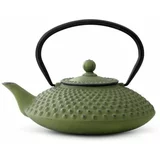 Bredemeijer Zeleni čajnik od lijevanog željeza sa cjedilom Xilin, 1,25 l