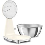 Smeg KSF01CRWW Digitalna in analogna do kuhinjska tehtnica, retro dizajn 50-ih let, 5 kg, kremno | Shoptok.si