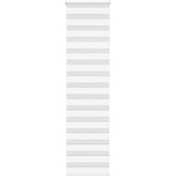 vidaXL Zebra senčilo bela 60x230 cm tkanina širina 55,9cm poliester | Shoptok.si