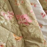 Catherine Lansfield Zeleno prešito pregrinjalo 200x200 cm Penelope Floral – | Shoptok.si