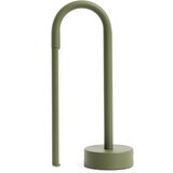 Kave Home Zelena kovinska LED namizna svetilka (višina 30 cm) Bow – | Shoptok.si