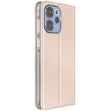 AVIZAR Etui Oppo Reno 15F / 15 FS rebrastim učinkom, prostorom kartice in stojala, Zlata, (5000274119) | Shoptok.si