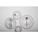 Premier Housewares Pribor 16 ks iz nerjavečega jekla v srebrni barvi Modern retro – | Shoptok.si