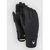 Stretch Liner Gloves true black
