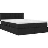  Krevet s madracem i skladištem s madracem Crna 140 x 190 cm | shoptok.hr